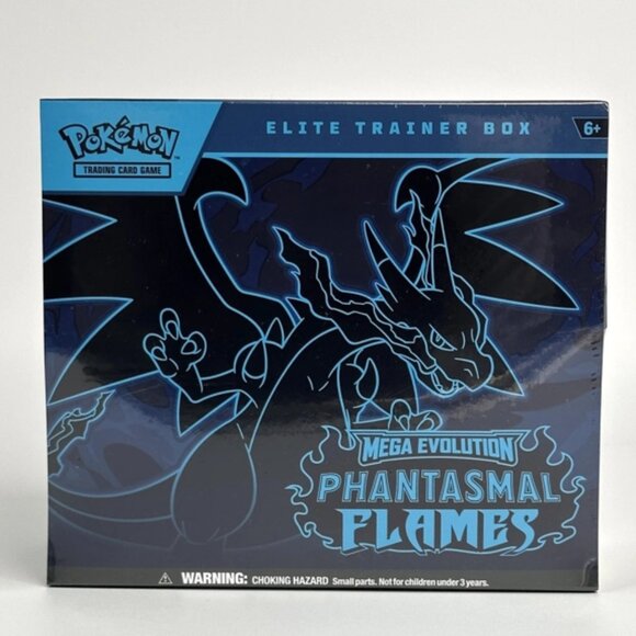 Pokemon Other - POKEMON TCG: Mega Evolution Phantasmal Flames Sealed Elite Trainer Box (ETB)